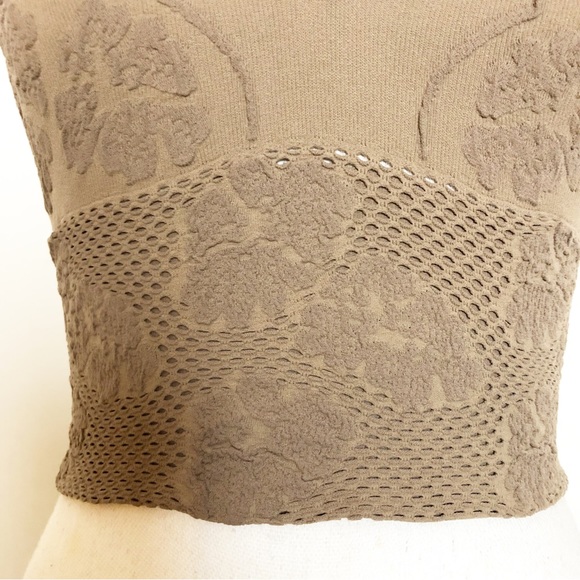 NWT INTIMATELY FREE PEOPLE Candy Textured Seamless Bralette in Sand XS/S - Picture 7 of 16